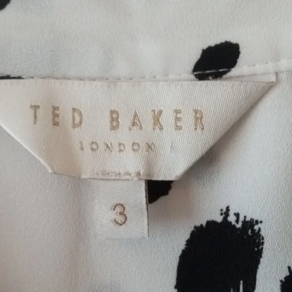 Ted Baker Polka Dot Button-Up Blouse - Picture 2 of 7